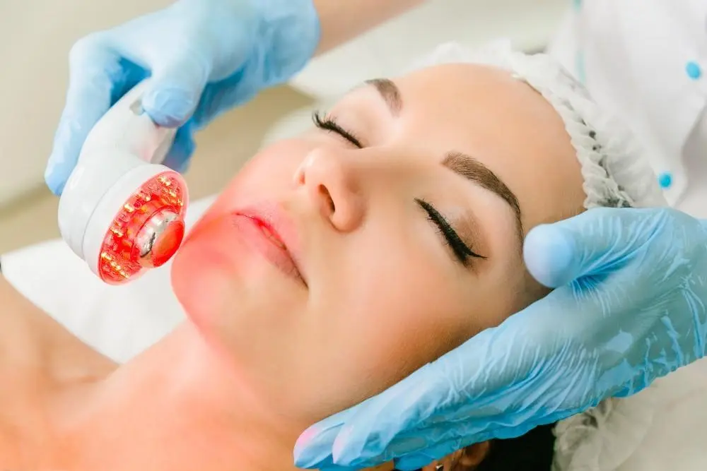 woman having non-surgical Morph8 treatment Market Harborough